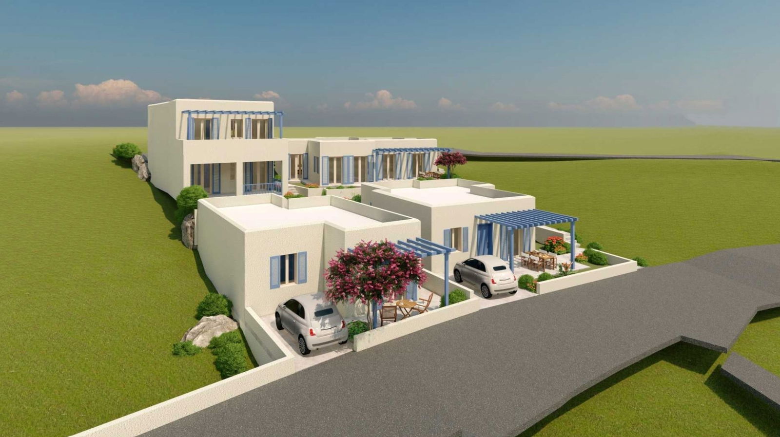 Villa by the beach for sale in Paros. ID Pav-1017