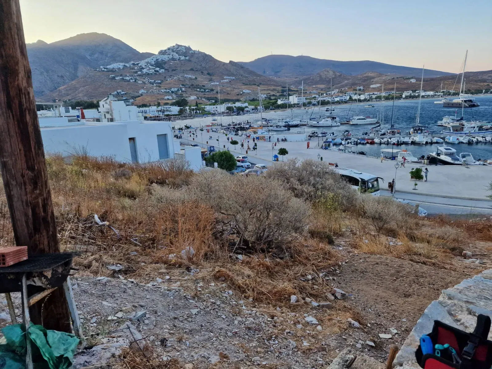 Seafront Plot for sale in Serifos. ID Se3-3093