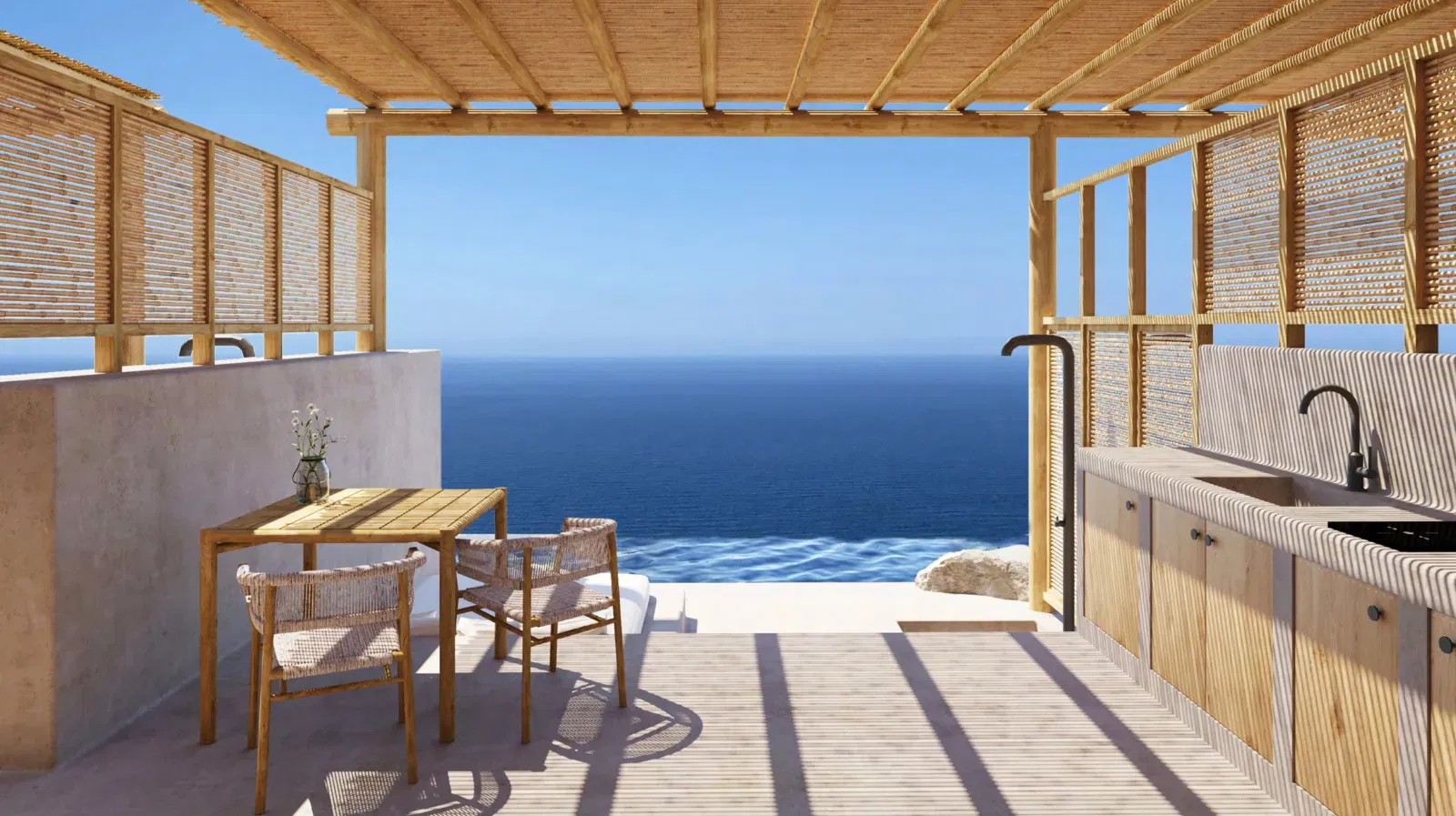 Serifos Seaview Plot with a Building License for sale. ID Se3-3096
