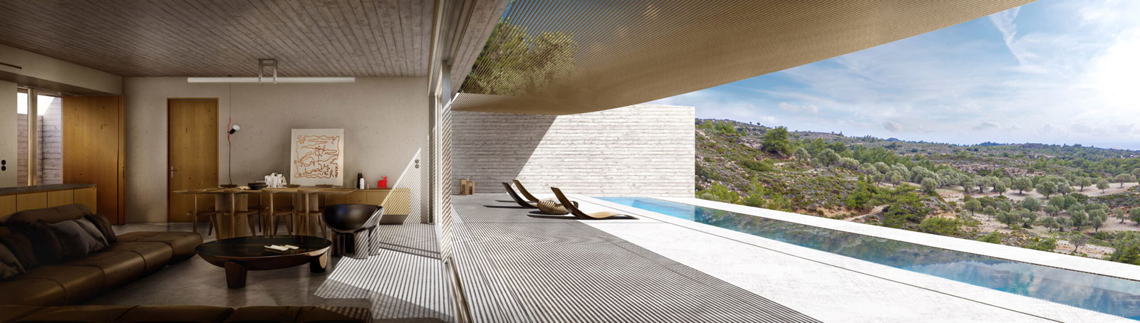 Seaview Cave Villa for sale in Rhodes. ID Rv-1538