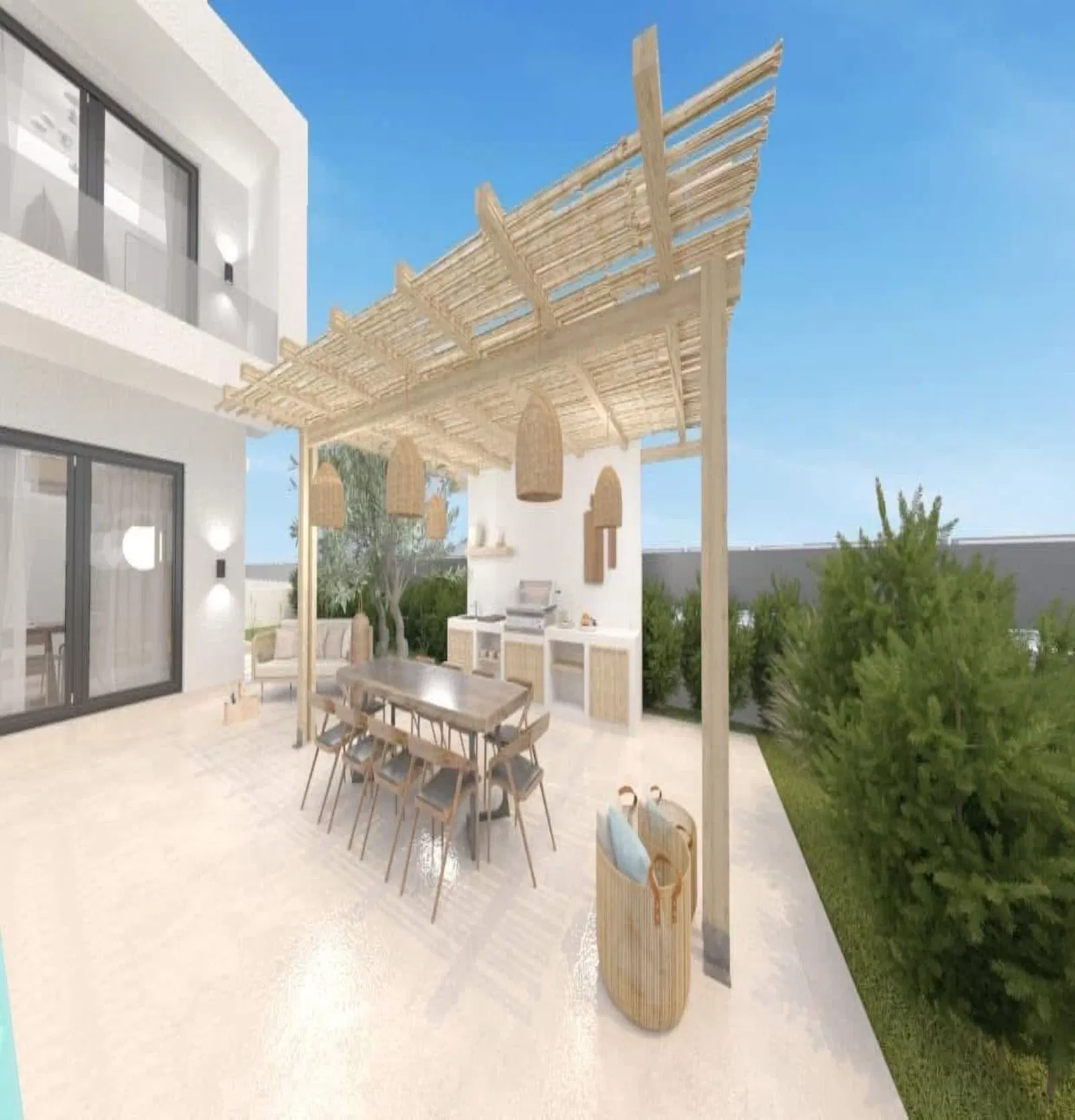 Complex of Eight Villas for sale in Rhodes. ID Rv-1532